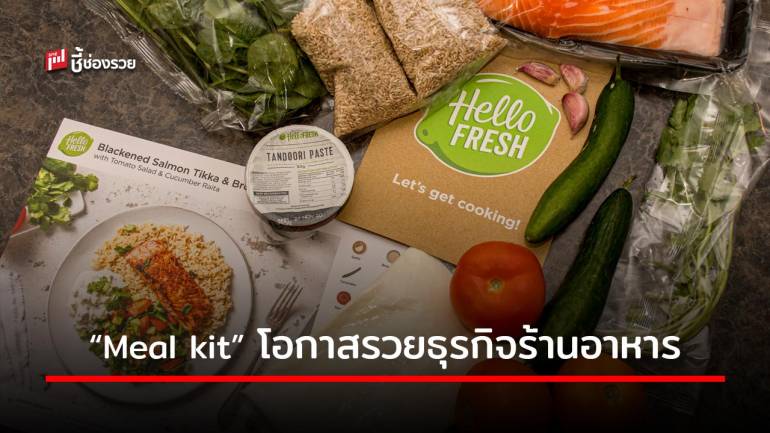 “Meal kit” ชุดอาหารพร้อมปรุง อีกทางเลือกธุรกิจอาหารรวย