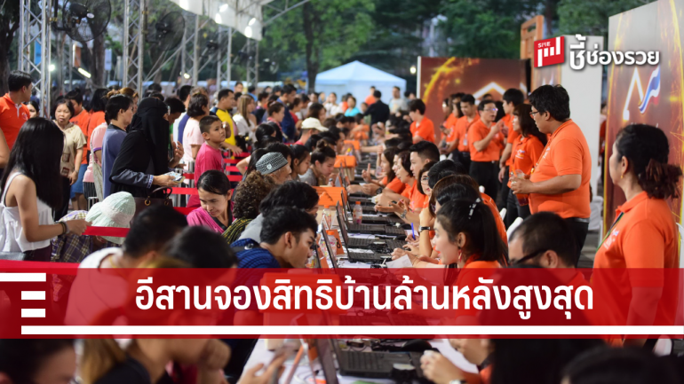 กระแสบ้านล้านหลังตอบรับดี ผู้มีรายได้น้อยขอยืดเวลา ขณะที่ภาคอีสานขอรับสิทธิสูงสุด