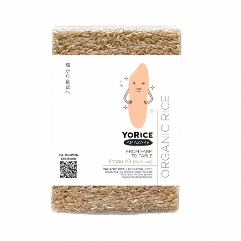 YoRice Amazake ข้าวกข43 (สันกำแพง)